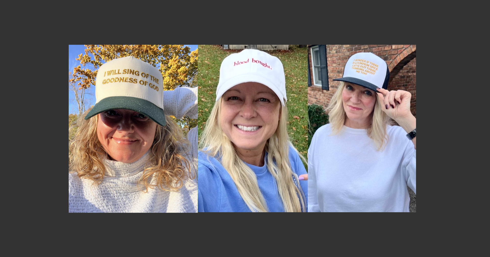 cool moms in fun baseball hats